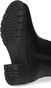 Женские черные полусапоги Baden (Натуральная шерсть)