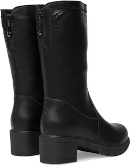 Женские черные полусапоги Baden (Натуральная шерсть)