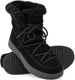 Женские черные ботинки Baden (Натуральная шерсть)