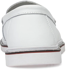 Женские белые мокасины Baden