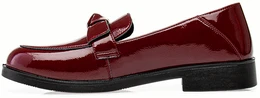 Женские бордовые лоферы Baden