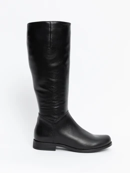 Женские черные сапоги ALEXIA LEVINI (Байка)