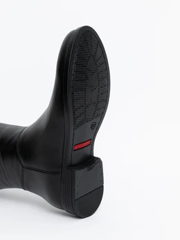 Женские черные сапоги ALEXIA LEVINI (Байка)