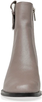 Женские серо-коричневые ботильоны Baden (Байка)