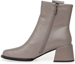 Женские серо-коричневые ботильоны Baden (Байка)