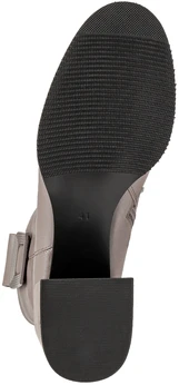 Женские серо-коричневые ботильоны Baden (Байка)