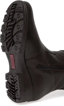 Женские коричневые сапоги Janita (Натуральный мех)