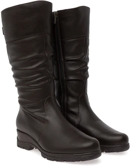 Женские коричневые сапоги Janita (Натуральный мех)