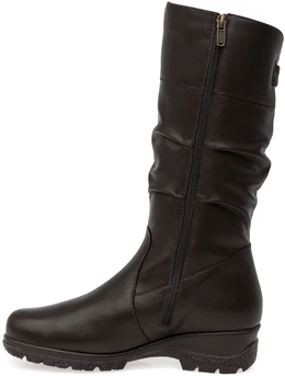 Женские коричневые сапоги Janita (Натуральный мех)