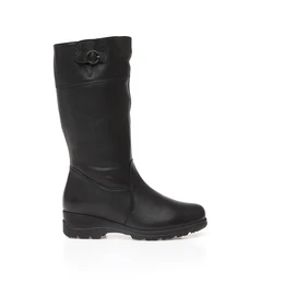 Женские черные сапоги Janita (Натуральный мех)