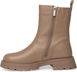 Женские коричневые полусапоги Baden (Натуральная шерсть)