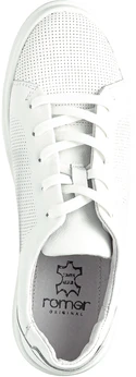 Женские белые кеды Romer