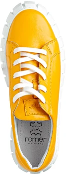 Женские желтые кеды Romer