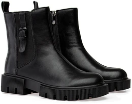 Женские черные ботинки Baden (Байка)