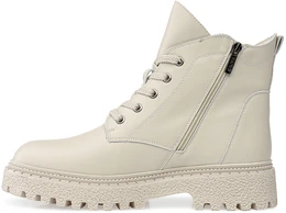 Женские бежевые ботинки Baden (Натуральная шерсть)