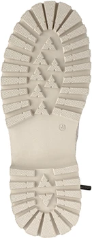 Женские бежевые ботинки Baden (Натуральная шерсть)