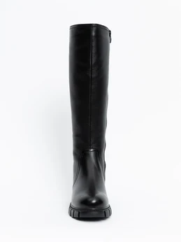 Женские черные сапоги ALEXIA LEVINI (Натуральная шерсть)