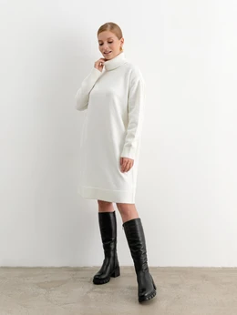 Женские черные сапоги ALEXIA LEVINI (Натуральная шерсть)