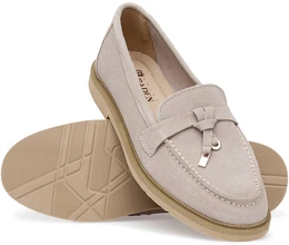 Женские розовые лоферы Baden