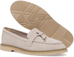 Женские розовые лоферы Baden