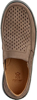 Мужские коричневые полуботинки Romer
