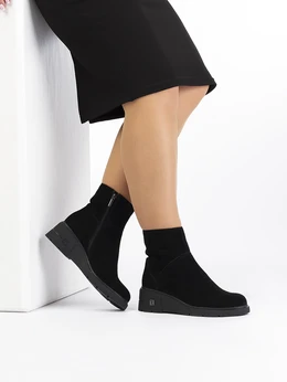 Женские черные ботинки Baden (Натуральная шерсть)