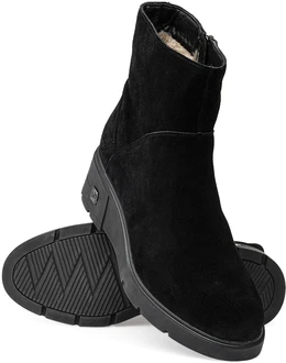 Женские черные ботинки Baden (Натуральная шерсть)