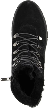 Женские черные ботинки Janita (Натуральный мех)