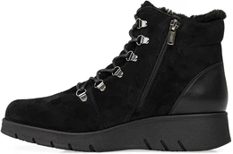 Женские черные ботинки Janita (Натуральный мех)