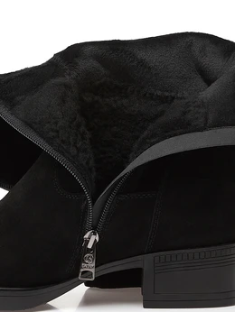 Женские черные сапоги Baden (Еврошерсть)