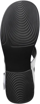 Женские серебряные босоножки Baden