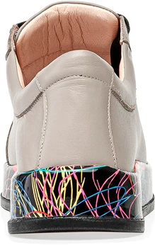 Женские бежевые кеды Ascalini