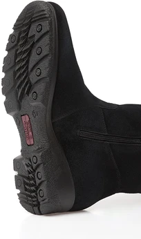 Женские черные сапоги Janita (Натуральный мех)