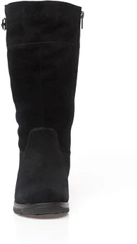 Женские черные сапоги Janita (Натуральный мех)