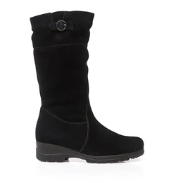 Женские черные сапоги Janita (Натуральный мех)