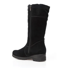 Женские черные сапоги Janita (Натуральный мех)