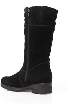 Женские черные сапоги Janita (Натуральный мех)