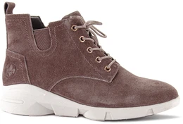 Женские сиреневые ботинки Rieker (Искусственная шерсть)