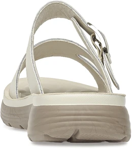 Женские бежевые сабо Baden