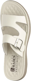 Женские бежевые сабо Baden