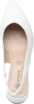 Женские белые босоножки Wilmar