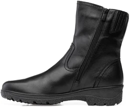 Женские черные полусапоги Romer (Натуральный мех)