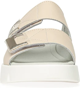 Женские бежевые сабо Shoiberg