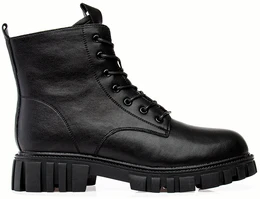 Женские черные ботинки Baden (Натуральная шерсть)