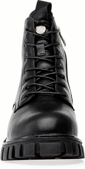 Женские черные ботинки Baden (Натуральная шерсть)