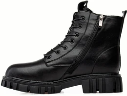 Женские черные ботинки Baden (Натуральная шерсть)