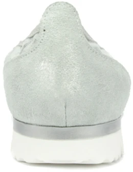 Женские серо-коричневые балетки Marco Tozzi