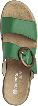 Женские зеленые сабо Remonte