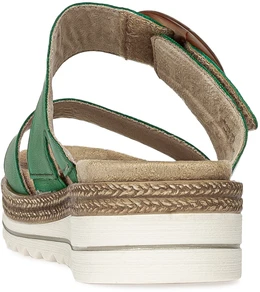 Женские зеленые сабо Remonte