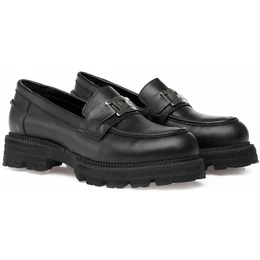 Женские черные полуботинки Ascalini